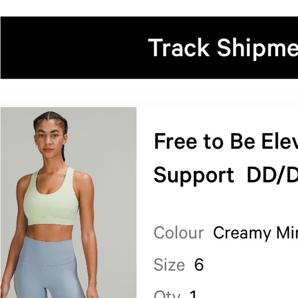 Lightly worn Lululemon energy longline bra
Medium support Size 6 - Picture 3 of 3